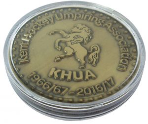 Hockey Commemorative Coin in capsule