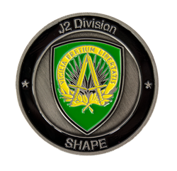 J2 Division Military coin