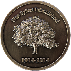 West Byfleet Infant School Coin